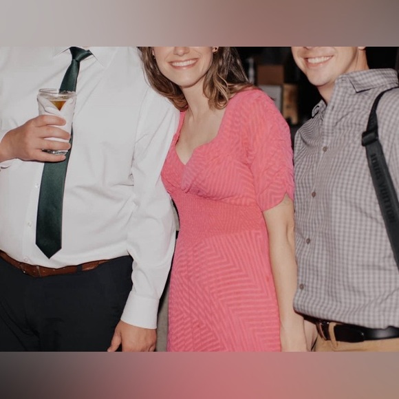 Petite Ruched Front Pleated Midi Dress - Size 2 - Picture 6 of 6